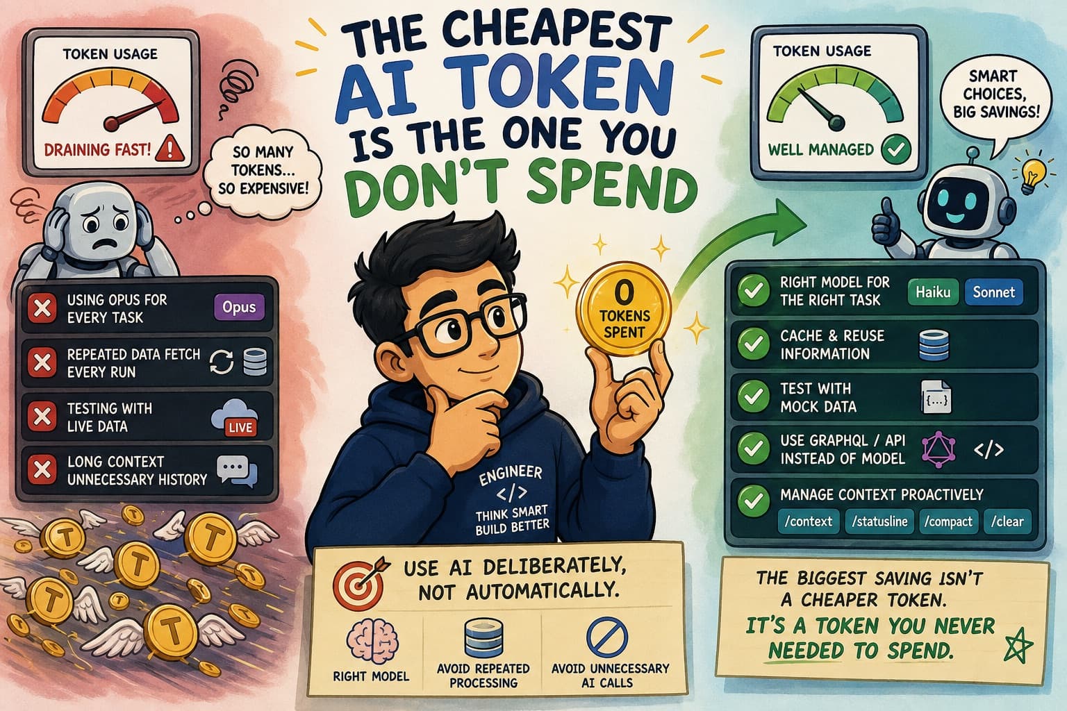 The Cheapest AI Token Is the One You Don't Spend