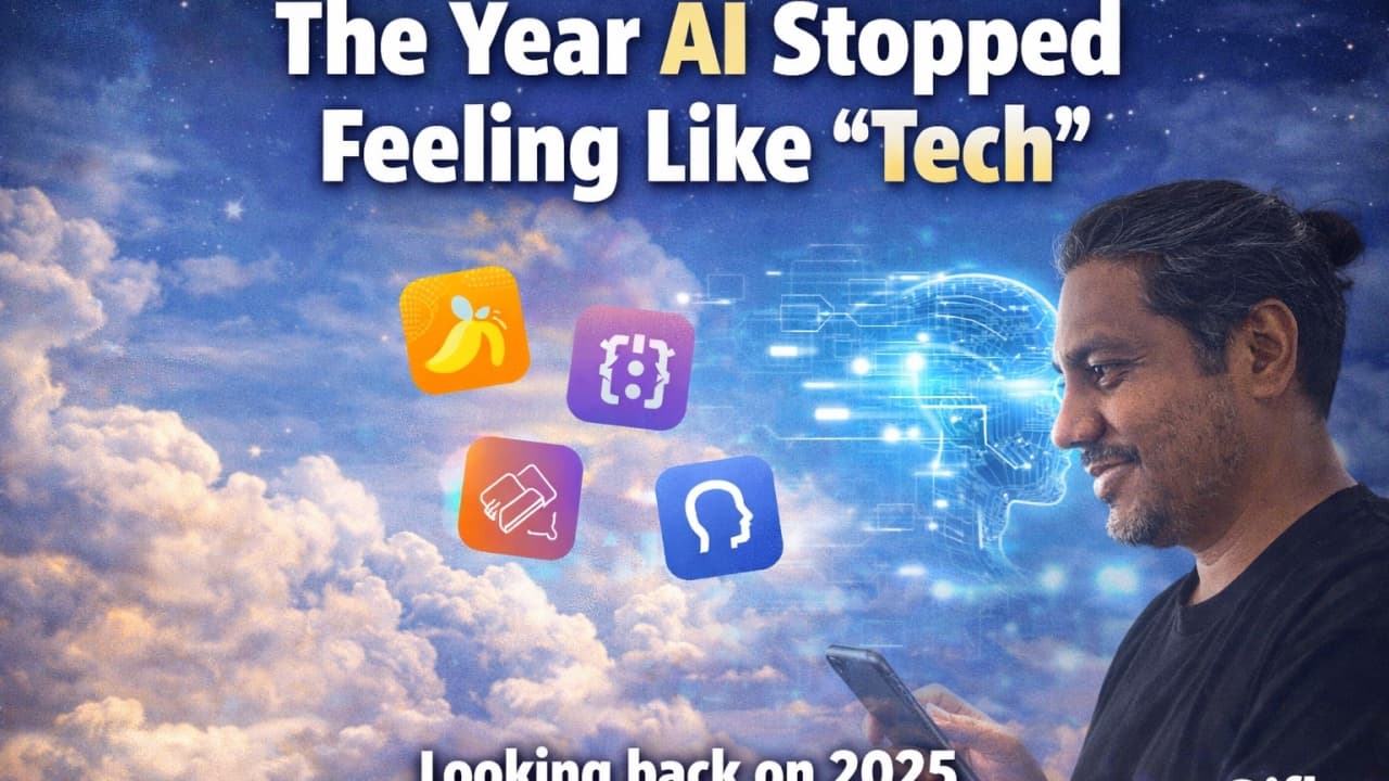 The Year AI Stopped Feeling Like “Tech”